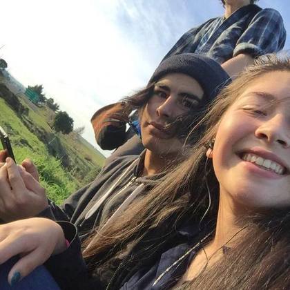 Con los amigos