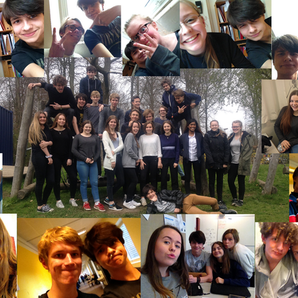 J'ai fais ce montage avec les gens de ma première classe quand je suis parti pour une autre classe.
