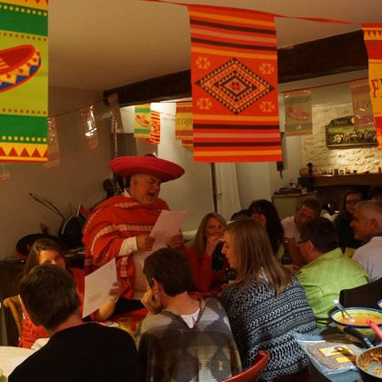 Fiesta con la familia