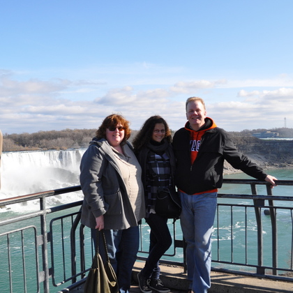 Puis les incontournables chute du Niagara en famille