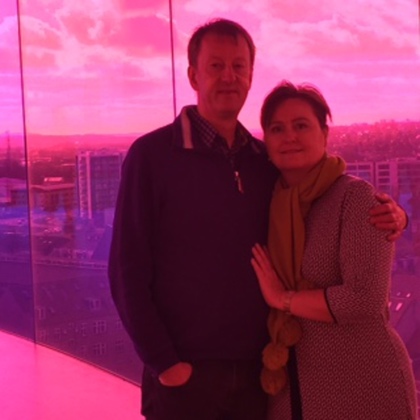 voici mes parents d'accueil