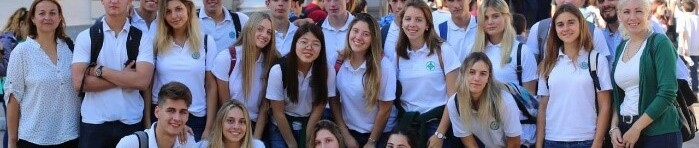 Florine et d'autres étudiants