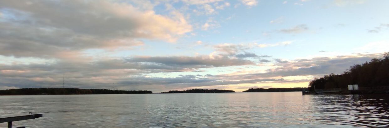 coucher de soleil Finlande