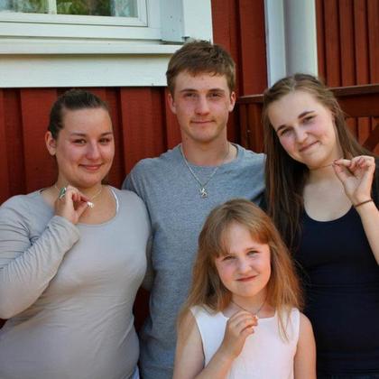 Avec la famille