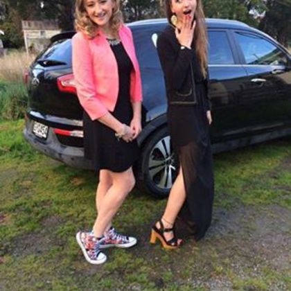 Bal de promo avec ma soeur d'accueil