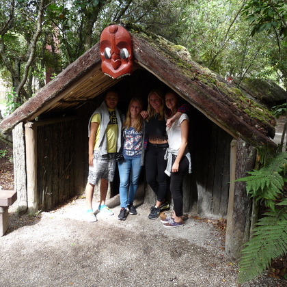 Visite d'un village maori
