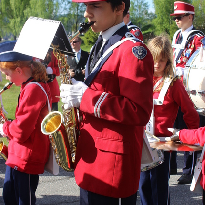 Jouer avec l'orchestre le 17 mai