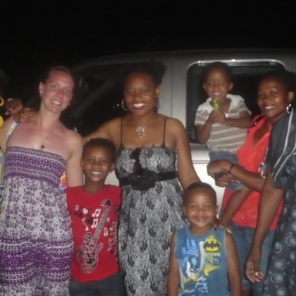 Clara et sa famille sudafricaine ! 