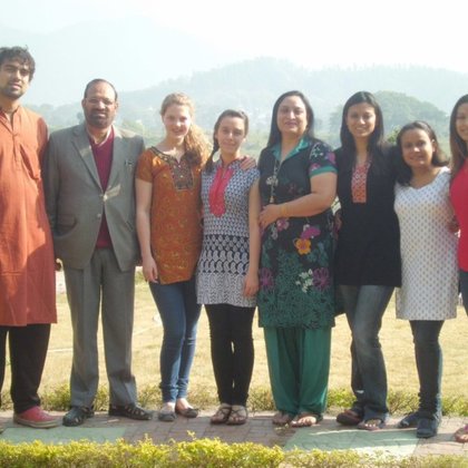 Laetitia en Inde